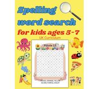 Spelling Word Search. Curriculum UK, Ages 5-7: My First Spelling Word Searches - KS1 Learning Fun!