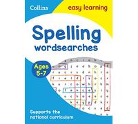 Mots mêlés d'orthographe – 5-7 ans – Collins Easy Learning