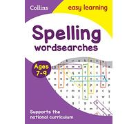 Spelling Word Searches: Ages 7-9
