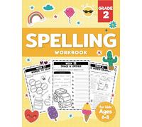 Spelling Workbook Grade 2: 2nd Grade Workbook for Kids Ages 6-8 Practice Spelling Skills, Sight Words and Phonics Activities Workbook