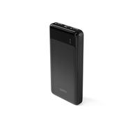 Spello Batterie Externe Noire - 10 000 mAh - Taille compacte - pour Voyage - Haute capacité - Noir