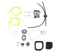 Spelonify Carburateur pour débroussailleuse TCG-22EAB et CG22EAB compatible avec OME6 696550, kit de système de rechange avec filtre à air et tuyaux d'huile (B)