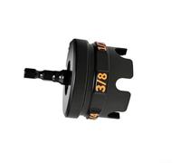 Spelonify Clé à douille pour 14, 38 et 12 tiges filetées, convertit la perceuse électrique en outil de fixation efficace pour une utilisation sur les conduits et les chantiers de construction (B)