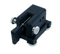 Spelonify Clé en acier inoxydable CW pour Morse pour radio HF à ondes courtes, clé télégraphique portable, pour communication amateur, dispositif ergonomique pour radiotélégraphe HF