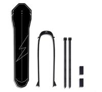 Spelonify Ensemble de garde-boue en polypropylène pour vélo de route et vélo, installation d'outils, grande compatibilité des pneus, météo pour VTT arrière (B)