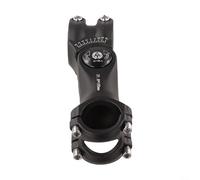 Spelonify Extension de guidon de vélo réglable en alliage d'aluminium - Réglable en hauteur - 31,8 mm - Potence de vélo avec vis de fixation - Noir (31,8 x 85)