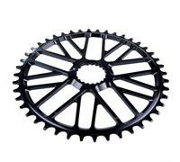 Spelonify GR01 Plateau de pédalier pour VTT 40T 42T 44T, aluminium 7075 étroit large, ovale direct M9100 M8100, pignon de rechange pour vélo, noir (40T)