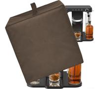 Spelonify Housse de protection en tissu Oxford 600D pour machine à cocktails BEHB101, bouclier étanche avec poignée, convient aux unités de 40 x 40 x 40 cm, noir (café)