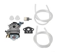 Spelonify Kit de carburateur pour débroussailleuse RBC2510 RBC2500 PTR2500 EM2500U ER2600L, pièces de réparation de moteur Eater avec joints et lignes de filtre
