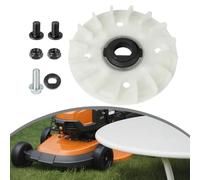 Spelonify Kit de remplacement de lame de tondeuse à gazon EGO 53,3 cm pour tondeuses à double lame LM2130SP LM2150SP LM2160SP avec rondelle de boulon de ventilateur et écrous