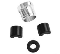 Spelonify Kit d'écrou de verrouillage de câble inversé en billette d'aluminium avec joint et moitié pour bagues de retenue pour Sea-Doo pour 4-Tec pour RXP pour RXT pour GTX, remplace OEM 211100009