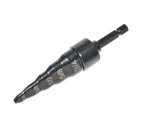 Spelonify Kit d'extensions de Tuyau en cuivre pour perceuse électrique, Embouts de réparation de climatisation en Acier au Carbone avec Tailles de 10,2 cm à 1,9 cm pour la réfrigération