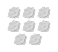 Spelonify Lot de 8 chaussures d'aspirateur de rechange pour piscine Hayward pour Aqua et Aqua Critter, kit d'accessoires de nettoyage Santoprene, pièces blanches AXV014SP