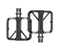 Spelonify Pédale avec piquet antidérapant pour éviter de glisser et améliorer le contrôle, fabriquée à partir d'alliage d'aluminium robuste et durable (noir)