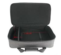 Spelonify Sacoche de processeur multi-effets pour guitare, pédalier et manette DJ, étanche, rangement de musique avec rembourrage antichoc, étui de transport portable pour accessoires de guitare