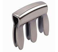 Spelonify Violon, sourdine d'entraînement, trou sonore, silencieux pour orchestre, accessoire, adapté aux appartements, aide à la pratique tardive, finition dorée ou argentée (argenté)