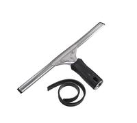 Spelotte de fenetre et de nettoyage en verre de Performance de 12 """" Unger avec caoutchouc de remplacement - Supplies de nettoyage Braille lourds