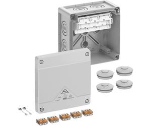 Spelsberg 40444001 Boîte de dérivation (L x l x H) 127 x 127 x 75 mm gris IP66, IP67, IP69 1 pc(s)