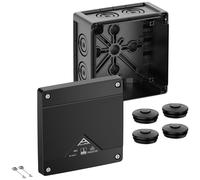 Spelsberg 40600001 Boîte de dérivation (L x l x H) 127 x 127 x 75 mm noir IP66, IP67, IP69 1 pc(s)