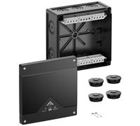 Spelsberg 41602001 Boîte de dérivation (L x l x H) 182 x 182 x 90 mm noir IP66, IP67, IP69 1 pc(s)