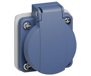 Spelsberg 73481501 Prise de courant semi-encastrée IP54 bleu