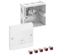 Spelsberg 80412001 Boîte de dérivation (L x l x H) 102 x 102 x 57 mm blanc IP66 1 pc(s)