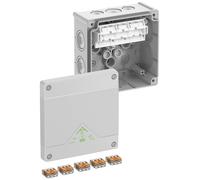 Spelsberg 80444001 Boîte de dérivation (L x l x H) 127 x 127 x 70 mm gris IP66 1 pc(s)