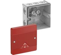 Spelsberg 80470001 Boîte de dérivation (L x l x H) 102 x 102 x 57 mm gris, rouge IP66 1 pc(s)