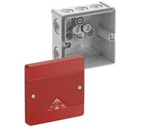 Spelsberg 80470001 Boîte de dérivation (L x l x H) 102 x 102 x 57 mm gris, rouge IP66 1 pc(s)
