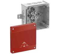 Spelsberg 80670101 Boîte de dérivation (L x l x H) 127 x 127 x 70 mm gris, rouge IP66 1 pc(s)
