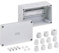 Spelsberg - Gamme boîtier, Vide, 130 x 130 x 75 mm, IP66, RK 4/12, 1196936, gris