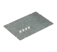 Spelsberg Plaque de montage 7100301 – 380 x 260 mm, tôle d'acier, 1 pièce