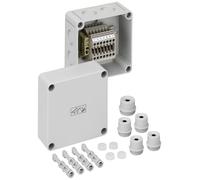 Spelsberg RKi 4/07 SL-7x4q Boîtier pour bloc de jonction 110 x 110 x 90 plastique gris 1 pc(s)