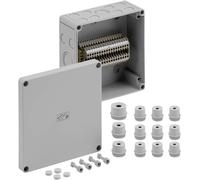 Spelsberg RKi 4/18-18x4q Boîtier pour bloc de jonction 180 x 182 x 90 plastique gris 1 pc(s)