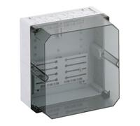 Spelsberg Spelsberg Boîtier vide compteur 400V transparent IP54 AKi-Z 2 Quantité:1