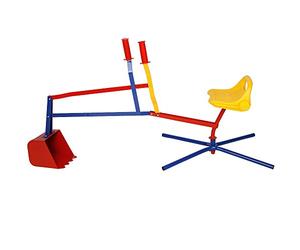 Spelwerk Tractopelle Flexible bac ŕ Sable pour Enfant Jardin Pivotant sur 360° Pelleteuse excavatrice Jouet extérieur