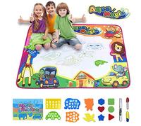 Spencer Aqua Magic Doodle Mats Tapis de Dessin de l'eau Jouets de Peinture éducatifs pour Les Tout-Petits de 2 Ans Taille 34'' x 22.5''