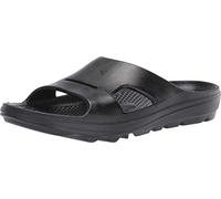Spenco Homme Flip Flop Sandale Glissante, Noir, 42 EU