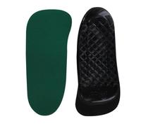 Spenco RX Arch Support 3/4 Semelles Orthopédiques - Confort Pour Les Pieds Sans Comprimer Les Orteils, Rembourrage SpenCore Absorbant Chocs, Idéal Pour Chaussures de Sport,EU 38-40,Multicolore