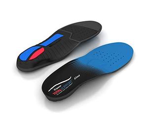 Spenco Total Support Max Semelles - Soutien Maximal De La Voûte Plantaire Et Contrôle De La Surpronation, Système 3-POD Pour Absorption Des Chocs, Idéal Pour Sports À Fort Impact,EU 44-46,Multicolore