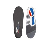 Spenco Total Support Thin Semelles - Soutien Voûte Plantaire & Soulagement Sur-Pronation, Système Coussin 3-POD, Absorption Chocs, Idéal Course & Chaussures Faible Volume,EU 36-38,Multicolore