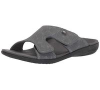 Spenco Women's Kholo Wave Sandal, Black, 5