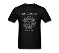 Spend freely Men's Eluveitie Helvetios Logo T Shirt S