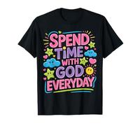 Spend Time with God Everyday Prière de dévotion - T-Shirt