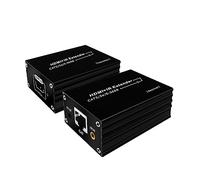 SPENFiLY Amplificateur HDMI Répéteur - 60 m - Conversion vidéo simple Cat 5E/6 Ethernet HD1080P avec 1 port