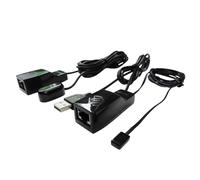 SPENFiLY Télécommande infrarouge répéteur d'extension IR Transpondeur Télécommande RJ45 Câble réseau Ethernet Connexion IR Remote Extender (contrôle de 1 appareil)