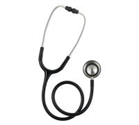 SPENGLER Magister, Stéthoscope de Diagnostic Médical, Double Pavillon en Acier Inoxydable, Précis, Très Haute Qualité Acoustique, Polyvalent (Noir)