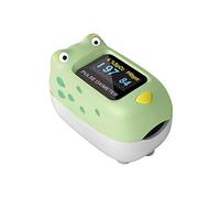 SPENGLER Oxyfrog, Oxymètre de Pouls Digital Portable Pédiatrique, Dispositif Médical pour Mesure du Taux d’Oxygène, Facile à Utiliser, Fiable et Précis, Compact et Léger, Sécuritaire