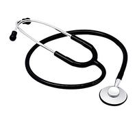 Stéthoscope Spengler Pulse simple pavillon - Noir