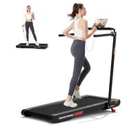 Sperax Tapis de Course Vibrant Pliable 4 en 1 avec Inclinaison de 6 % et Affichage LED, Tapis de Vibration de Marche de 12 km/h avec télécommande, Tapis de Marche 2,5 HP avec Application pour la